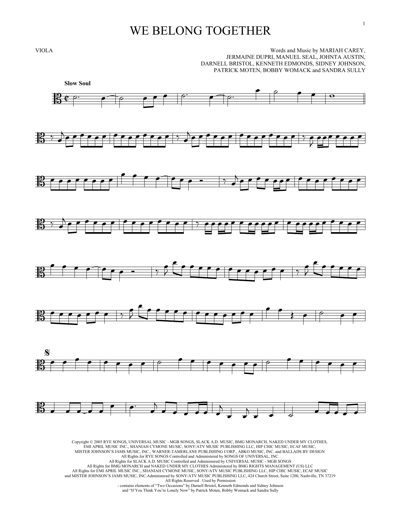 Product gallery: Page 1 of 1 We Belong Together, Mariah Carey