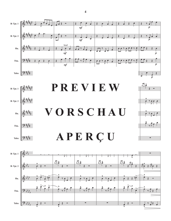 Produktgalerie: Seite 6 von 19 Pasquinade , , (Blechbläserquintett)