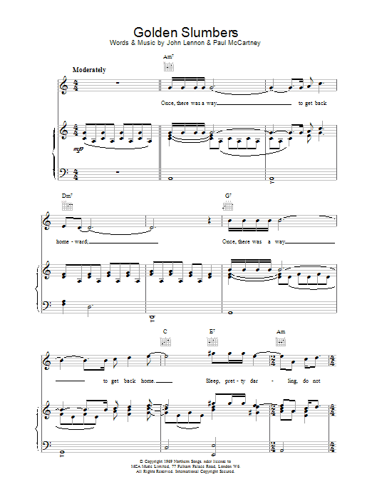 Produktbild zu: Golden Slumbers