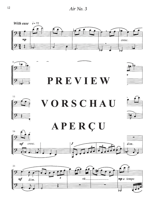 Produktgalerie: Seite 14 von 21 Airs and Dances , , (Euphonium + Tuba)