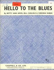 cover: Hello To The Blues, Betty Amos