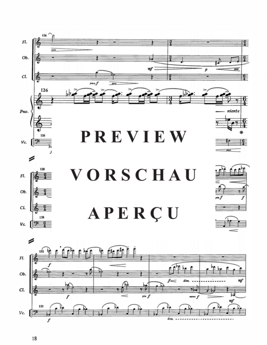 Product gallery: Page 21 of 21 Short Story , , (flute, clarinet, oboe, cello and piano)