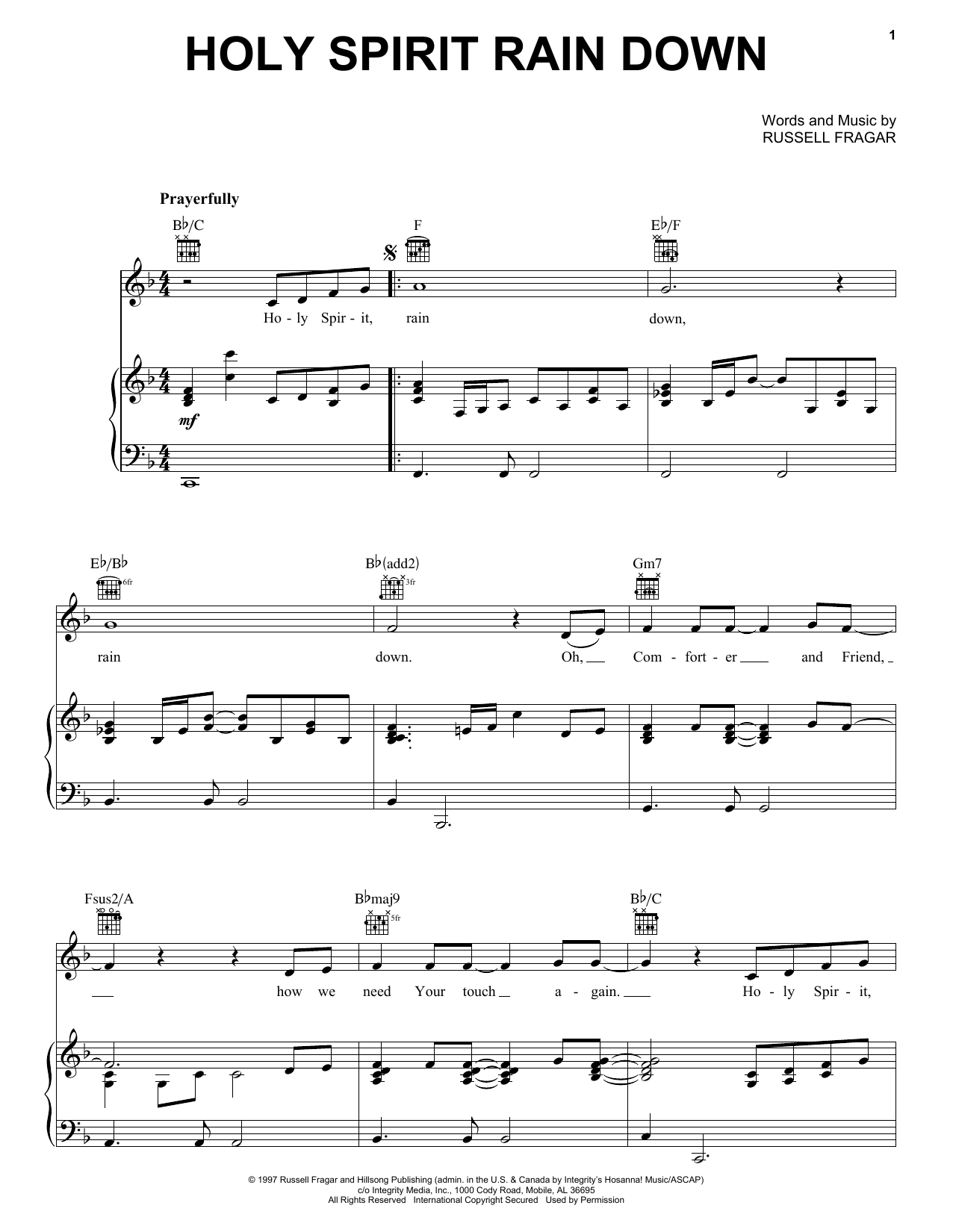 Produktbild zu: Holy Spirit Rain Down