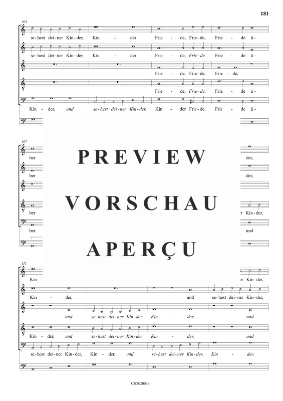 gallery: Wohl dem, der den Herren fürchtet , , (Gemischter Chor 5-stimmig)