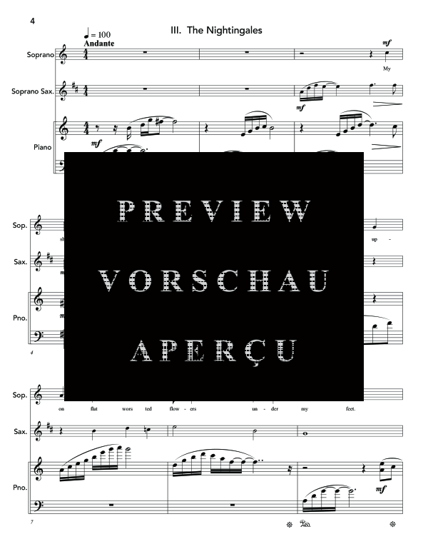 Produktgalerie: Seite 8 von 11 Between Walls, , (Trio Sopran, Sopran Saxophon und Klavier)