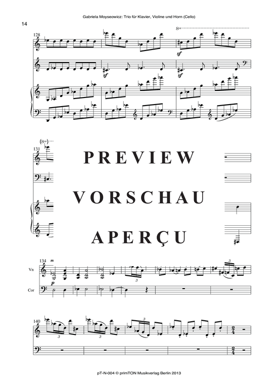 Product gallery: Page 19 of 21 TRIO, , piano, violin and horn/cello