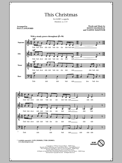 Produktgalerie: Seite 1 von 1 This Christmas, Paul Langford, Chor
