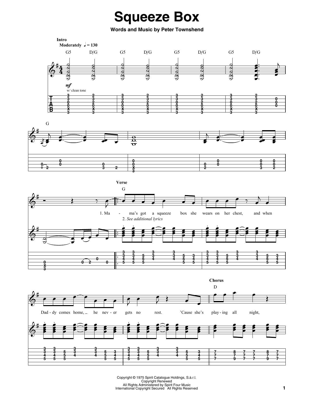 Produktbild zu: Squeeze Box