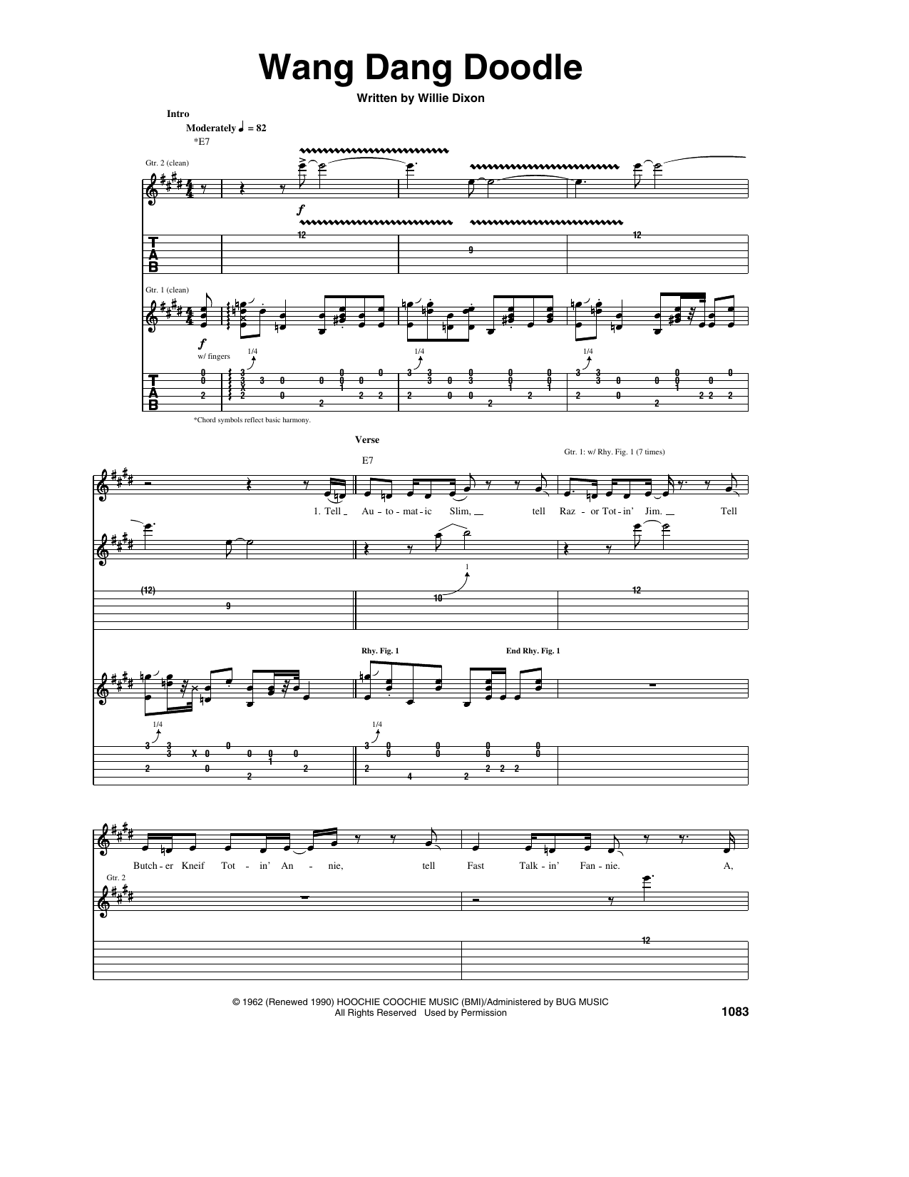 Produktbild zu: Wang Dang Doodle