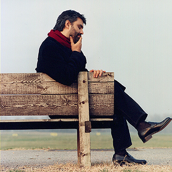 cover: E Lucevan Le Stelle, Andrea Bocelli, Gesang, Klavier
