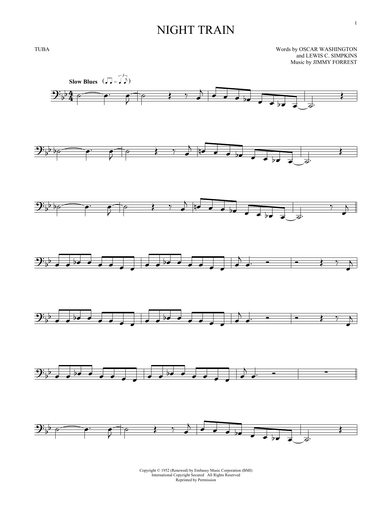 Product gallery: Page 1 of 1 Night Train, Jimmy Forrest