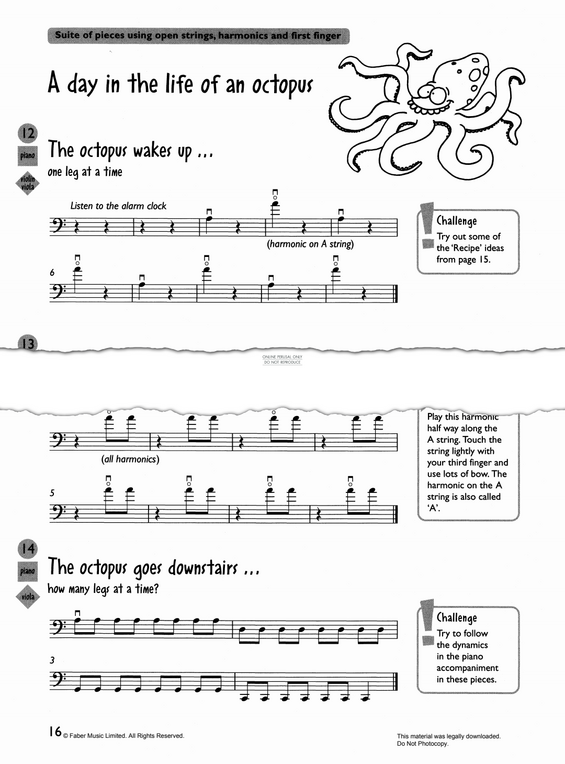 Produktgalerie: Seite 1 von 1 A Day In The Life Of An Octopus, Mary Cohen, Violoncello