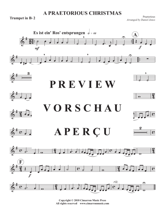 Produktgalerie: Seite 7 von 10 A Praetorius Christmas , , (Blechbläser Quartett)