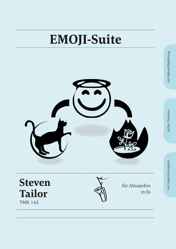 Product picture to: Die Emoji-Suite - Smileys als Melodien für AltsaxophonSteven Tailor