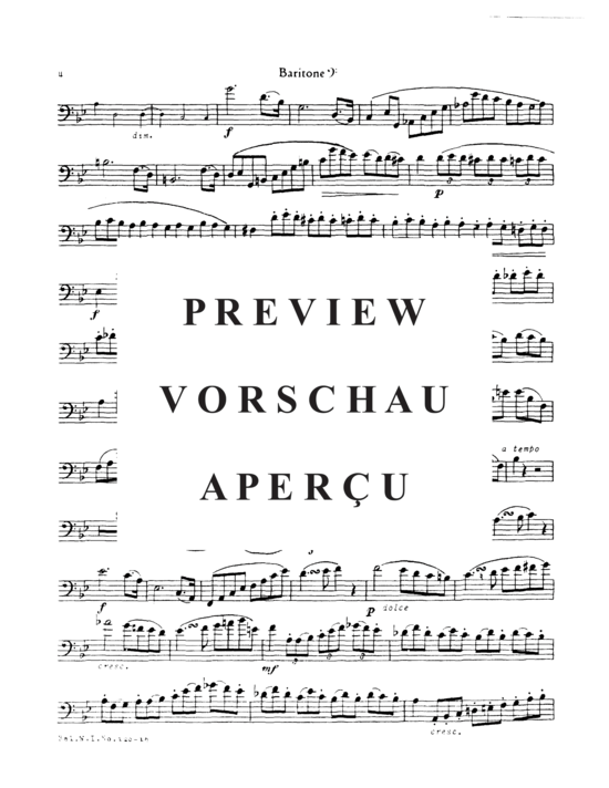 Product gallery: Page 17 of 18 Concertino No. 1 in Bb Major First Movement , , (euphonium + piano)
