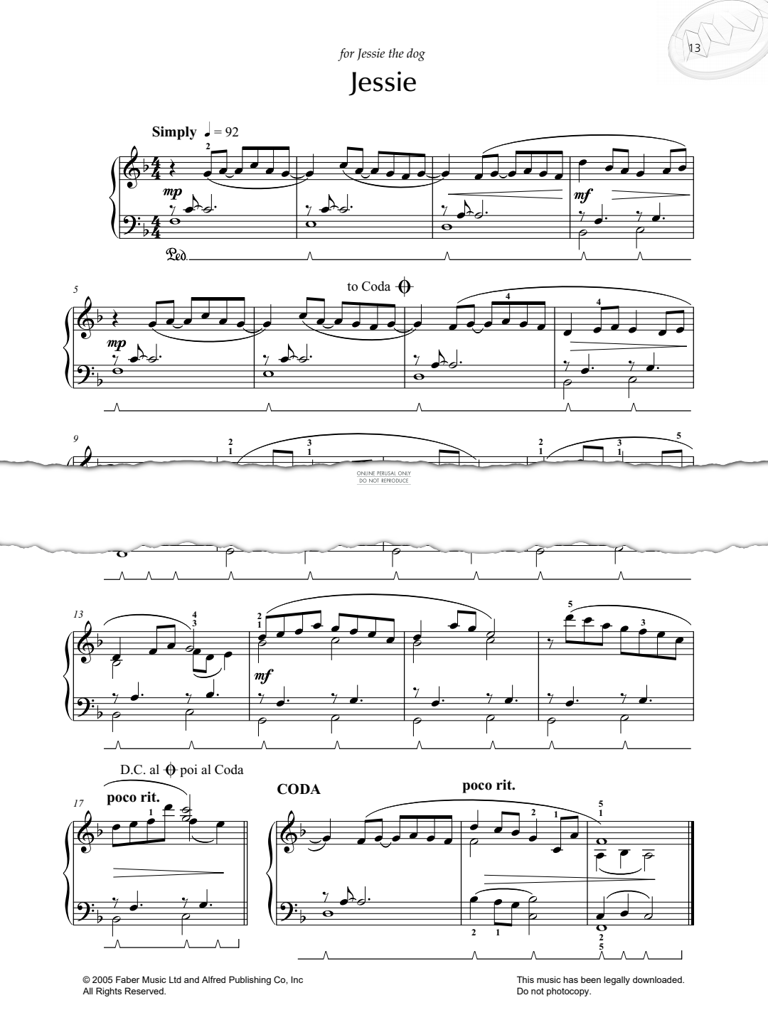 Produktgalerie: Seite 1 von 1 Jessie, Louise Chamberlain, Klavier