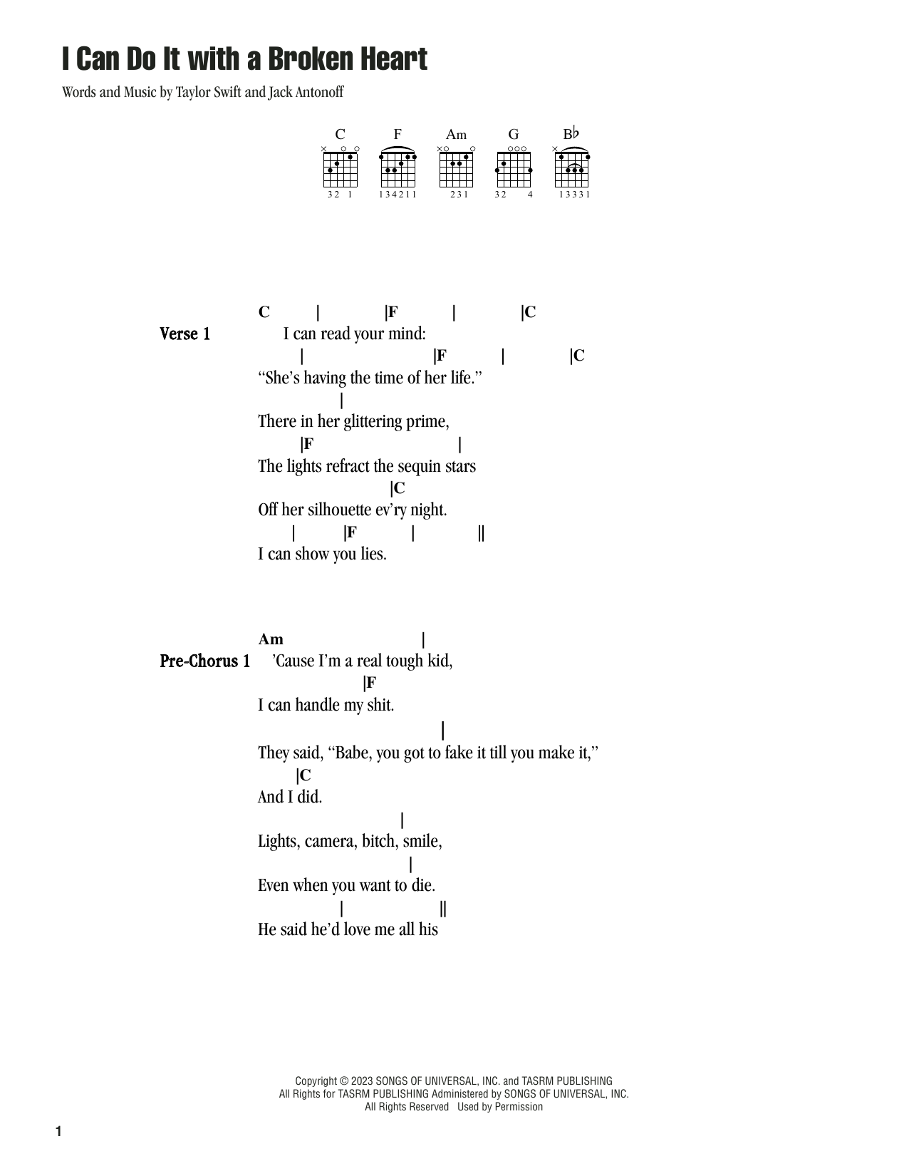 Produktbild zu: I Can Do It with a Broken Heart