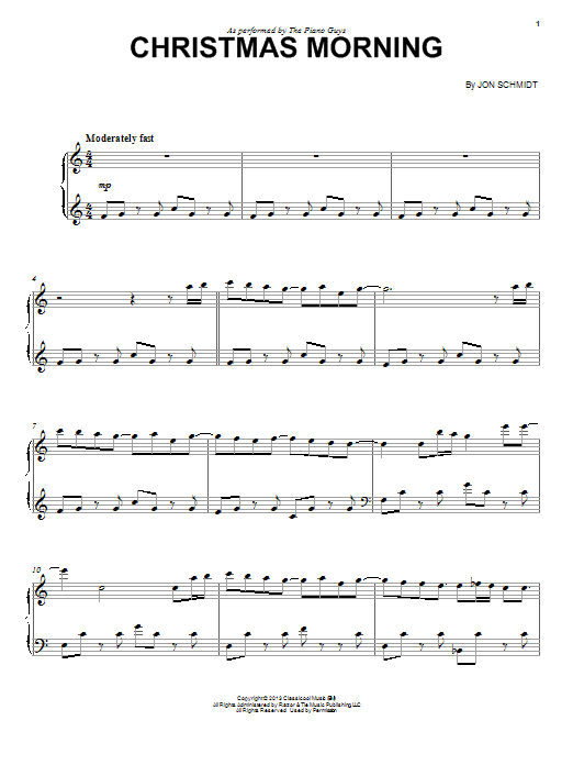 Produktbild zu: Christmas Morning