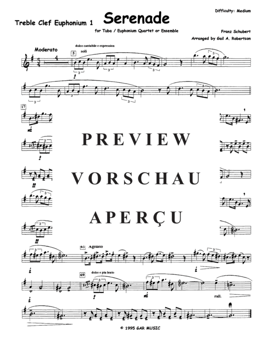 Product gallery: Page 8 of 12 Serenade , , (Tuba Quartett EETT)