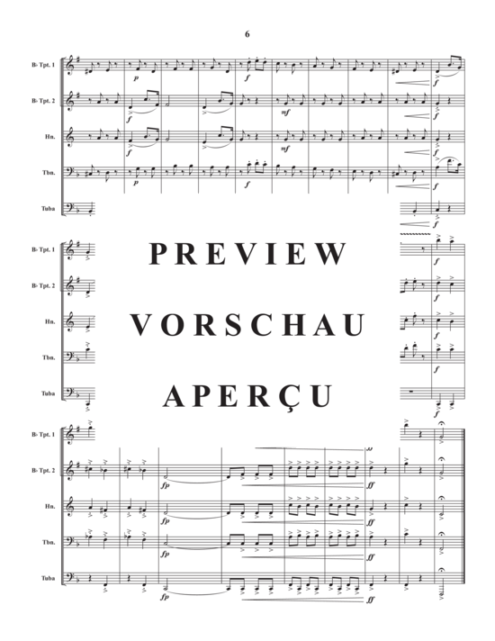 Produktgalerie: Seite 8 von 18 Thunder and Lighting , , (Blechbläserquintett)