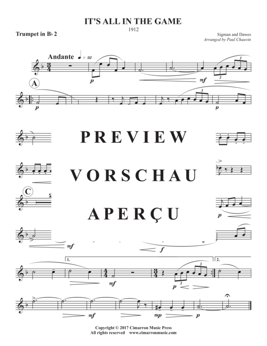 Produktgalerie: Seite 7 von 10 It´s All in the Game , , (Blechbläserquintett)