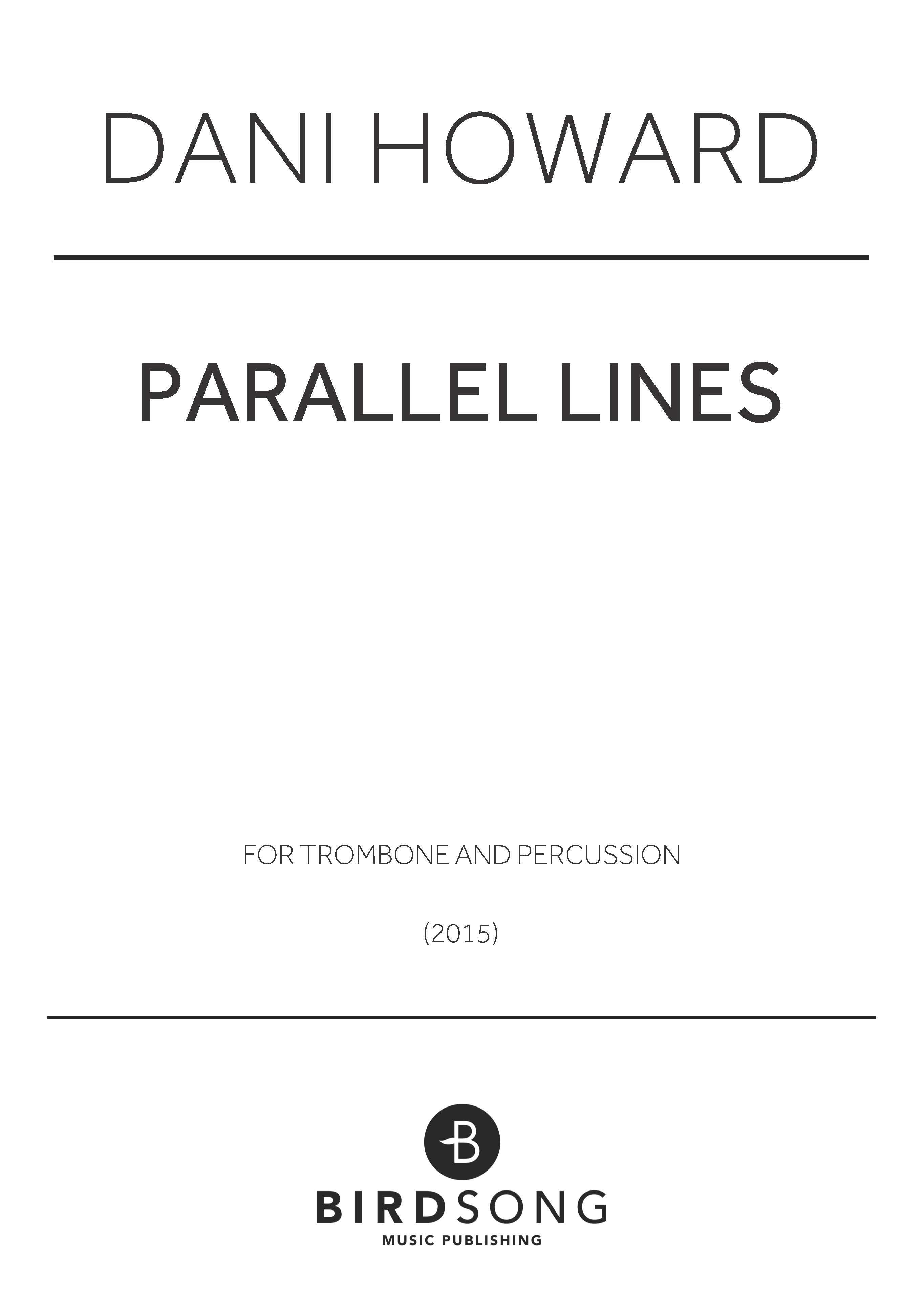 Product picture to: Parallel Lines