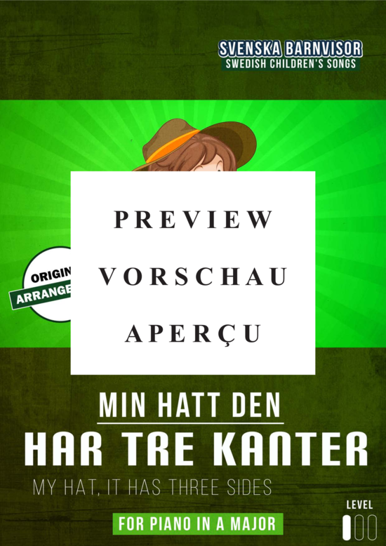 Produktgalerie: Seite 2 von 4 Min Hatt, Den Har Tre Kanter, , (Gesang + Klavier)