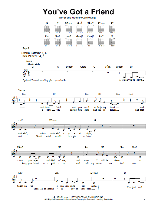 Product gallery: Page 1 of 1 You've Got A Friend, James Taylor
