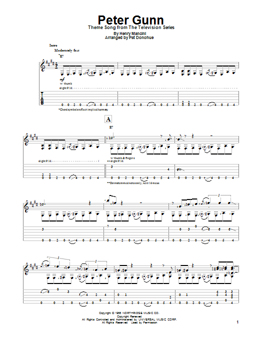Product gallery: Page 1 of 1 Peter Gunn, Henry Mancini