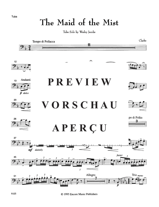 gallery: The Maid of the Mist , , (Tuba + Klavier)