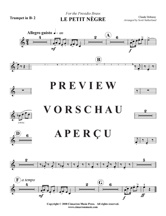 Produktgalerie: Seite 5 von 9 Le petit negre , , (Blechbläserquintett)