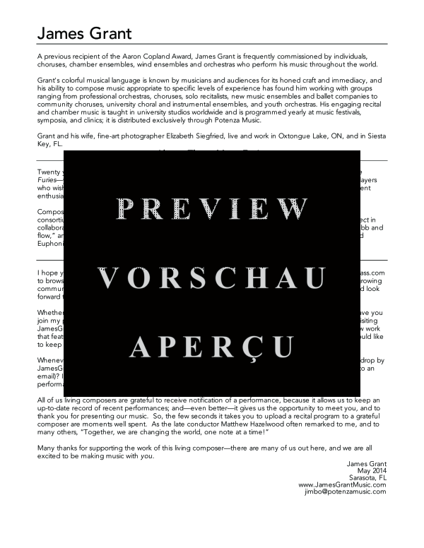 Product gallery: Page 4 of 11 Three More Furies, , (Euphonium Solo)