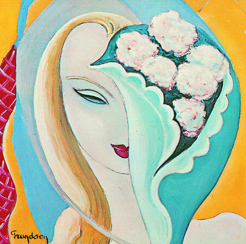 cover: Layla, Eric Clapton, Klavier