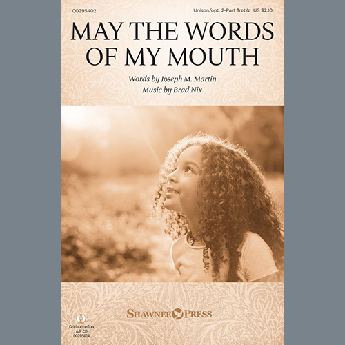 cover: May The Words Of My Mouth, Joseph M. Martin and Brad Nix