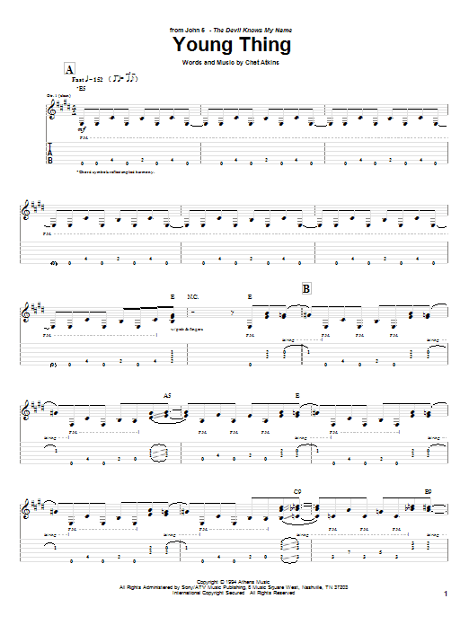 Produktgalerie: Seite 1 von 1 Young Thing, John 5, Gitarre