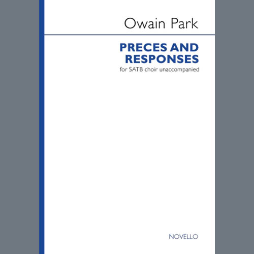 Produktbild zu: Preces and Responses