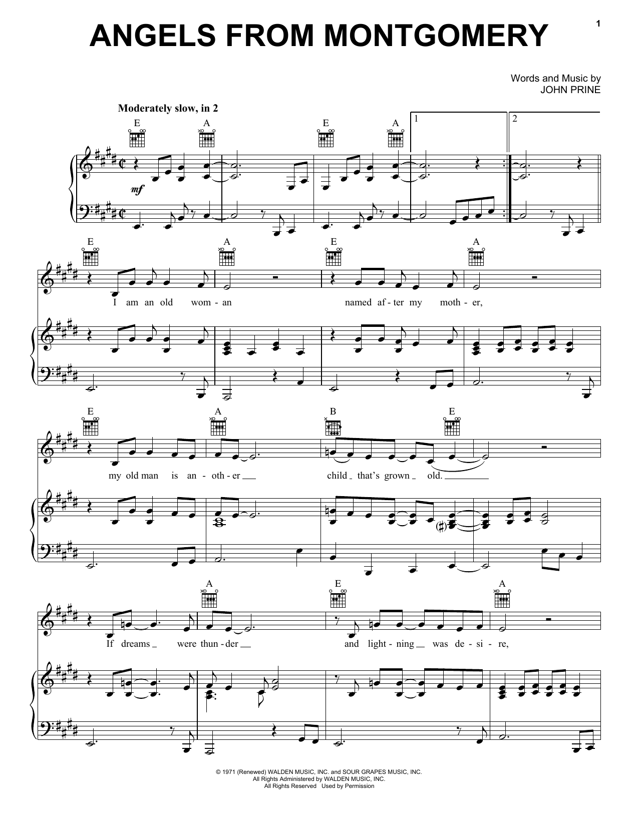 Produktbild zu: Angels From Montgomery