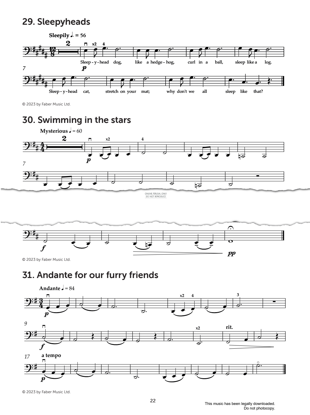 Produktgalerie: Seite 1 von 1 Andante For Our Furry Friends, Mark Wilson, Klavier, Violoncello