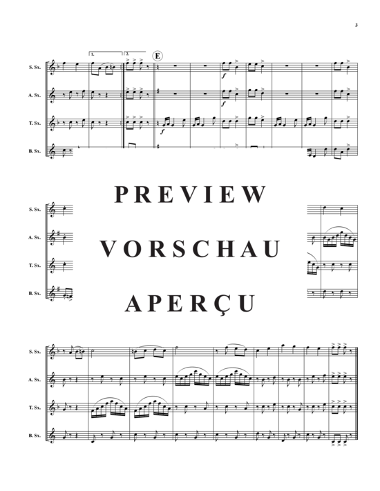 Product gallery: Page 4 of 8 Helena Polka , , (Saxophone quartet SATB)