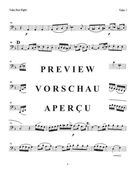 Produktgalerie: Seite 12 von 21 Concert Duets Vol. 2 , , (Tuba Duett)