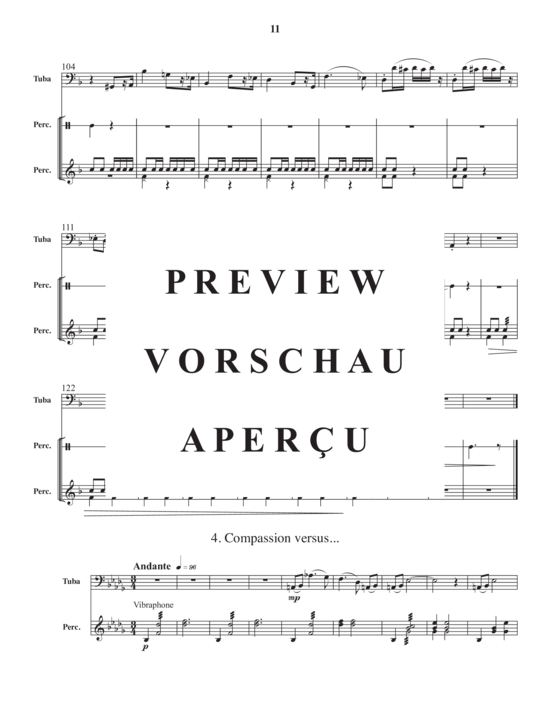 Product gallery: Page 13 of 21 Moral Dilemmas , , (Duet for tuba + percussion)