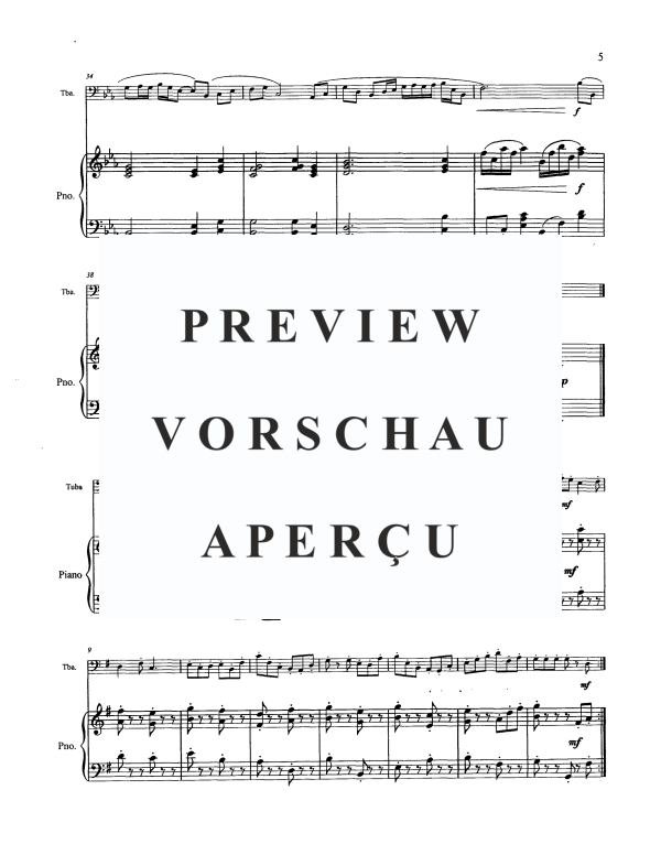 Produktgalerie: Seite 8 von 11 San Jose Suite, Tony Clements, Tuba und Klavier
