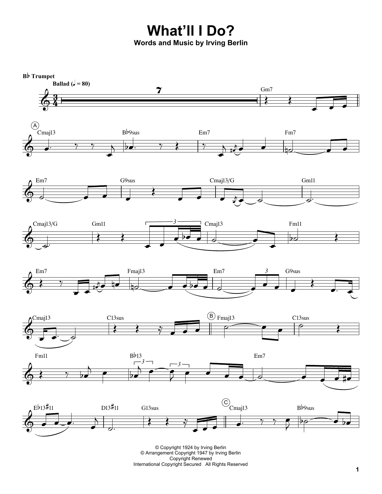 Produktgalerie: Seite 1 von 1 What'll I Do?, Chris Botti, Trompete