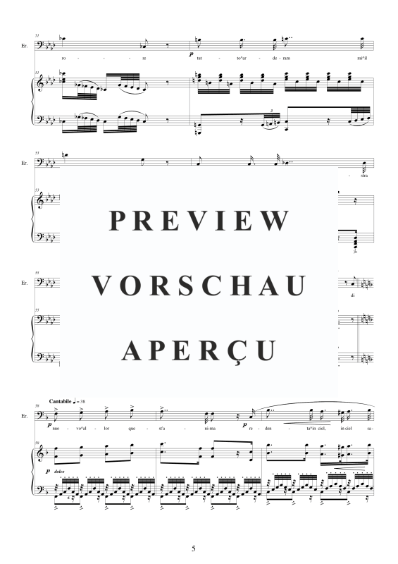 Produktgalerie: Seite 6 von 9 I Lombardi - (Act 2-III) - Ma quando un suon terribile, , Bass und Klavier