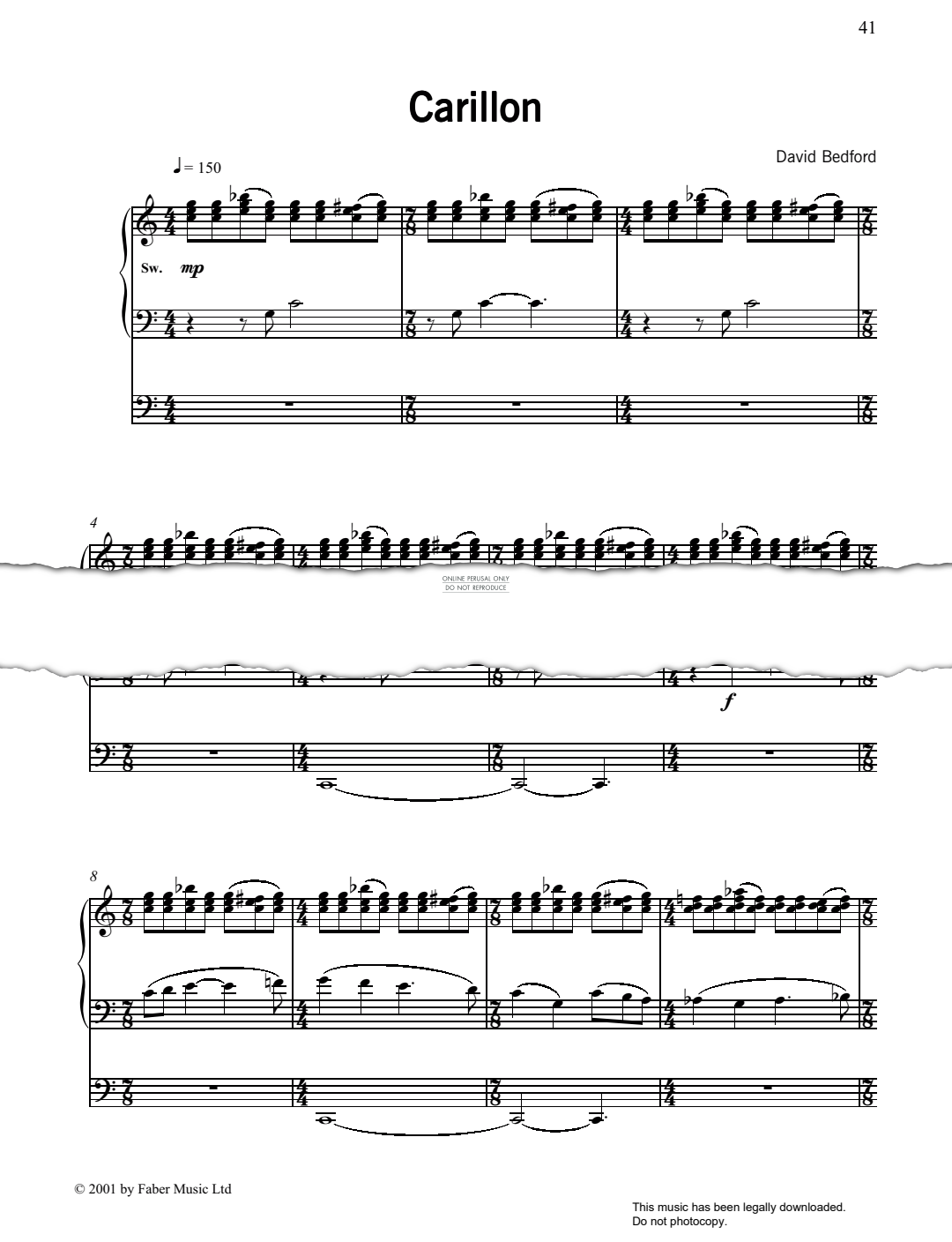 Product gallery: Page 1 of 1 Carillon, David Bedford