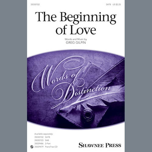 cover: The Beginning Of Love, Greg Gilpin