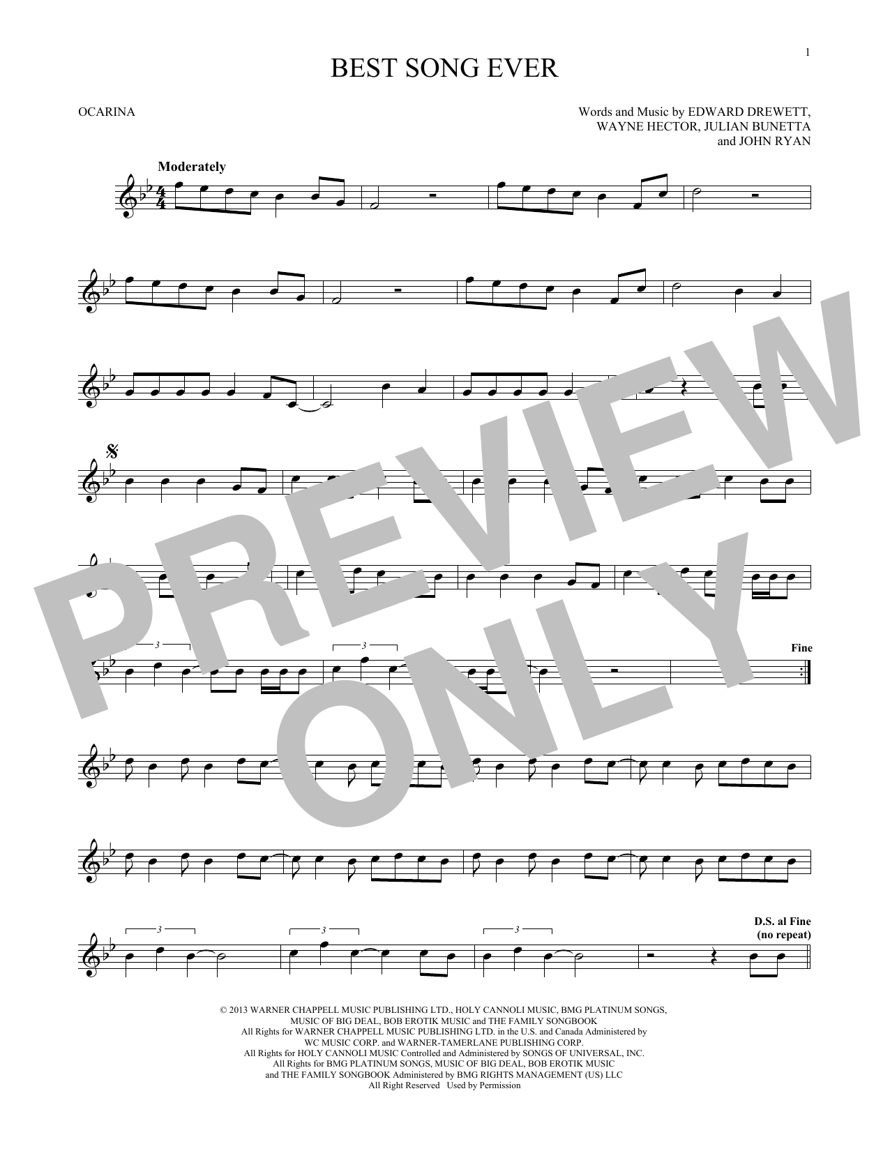Product gallery: Page 1 of 1 Best Song Ever, One Direction