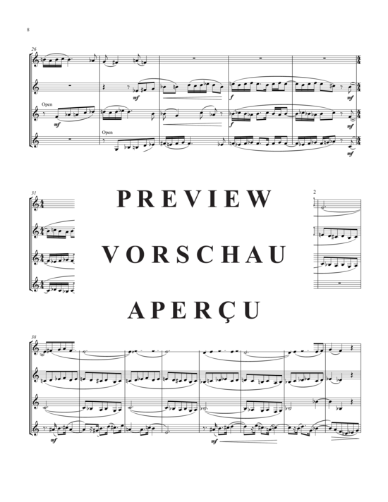 Produktgalerie: Seite 9 von 21 Horn Quartet, , 