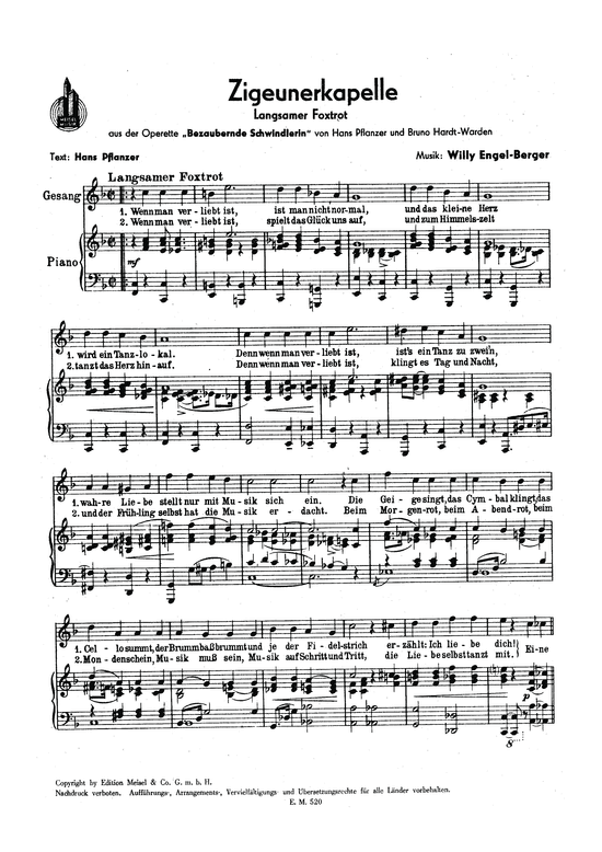 Produktbild zu: Zigeunerkapelleaus: Bezaubernde Schwindlerin (Operette)