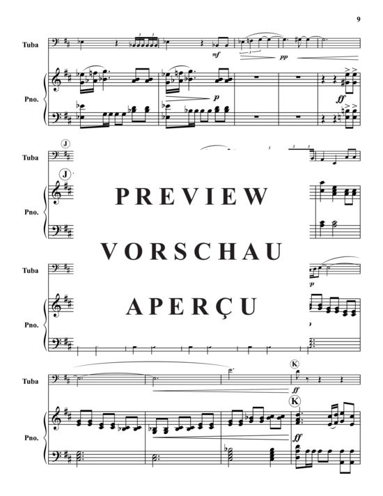 Product gallery: Page 10 of 21 Tuba Concerto Nr. 1 in B-Moll , , (tuba + piano)